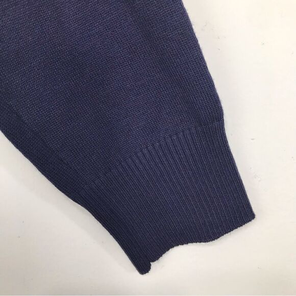 Love Scarlett Navy Blue Knit Pullover Turtleneck Sweater NEW - Picture 10 of 14